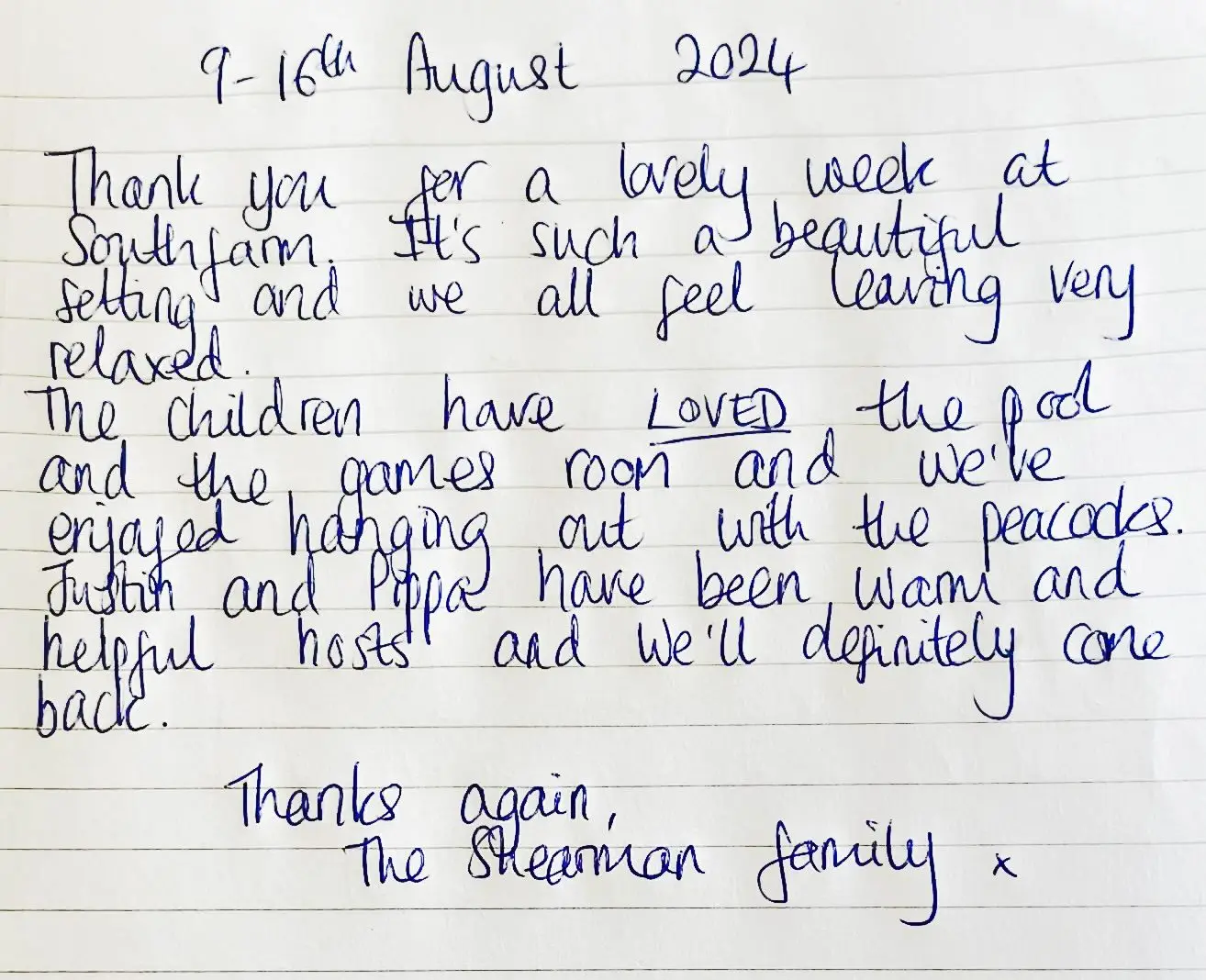 Shearman Family