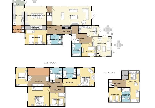 Devon-Long-House-Sleeps-16-South-Farm-500x350